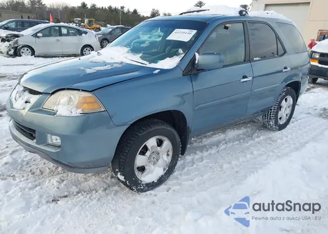 2006 Acura Mdx z USA, uszkodzony, nr VIN 2HNYD182X6H548251